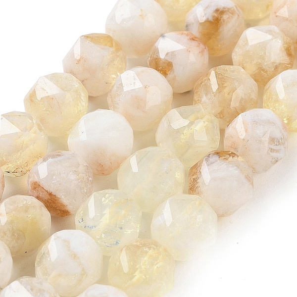 

PandaHall Natural Citrine Beads Strands, Faceted, Double Hearted & Star Cut Beads, 8.5~10.5x9~10.5mm, Hole: 0.8mm, about 40~42pcs/strand...