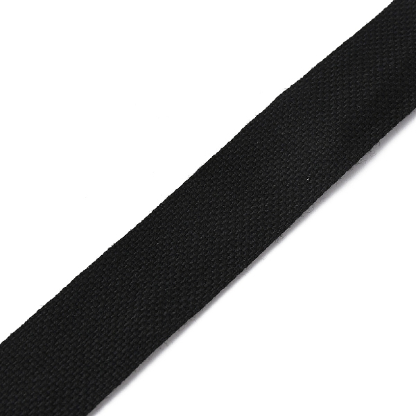 

PandaHall Flat Polyester Bands, for Bag Strap Making, Black, 1 inch(26mm) Polyester None Black