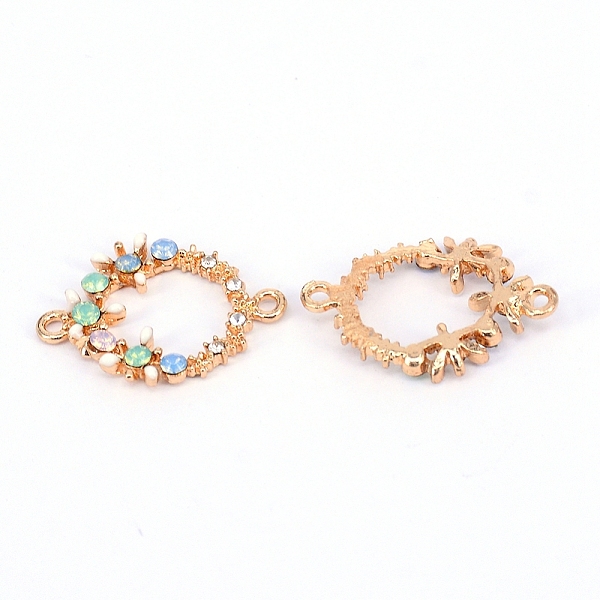 Brass Enamel Links - image