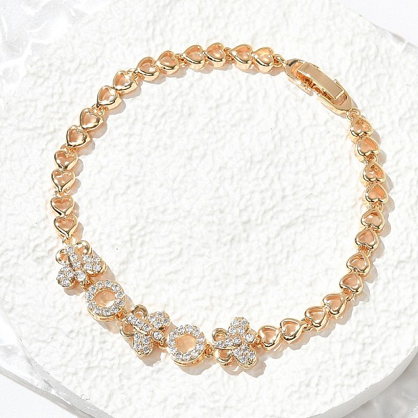 Brass Micro Pave Cu… - image