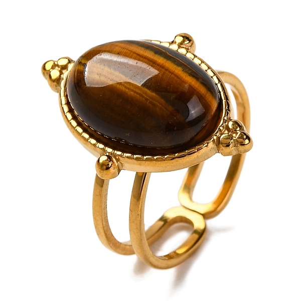 Oval Natural Tiger … - image