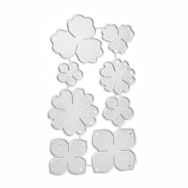 

PandaHall Carbon Steel Cutting Dies Stencils, for DIY Scrapbooking/Photo Album, Decorative Embossing DIY Paper Card, Flower, Matte Platinum...