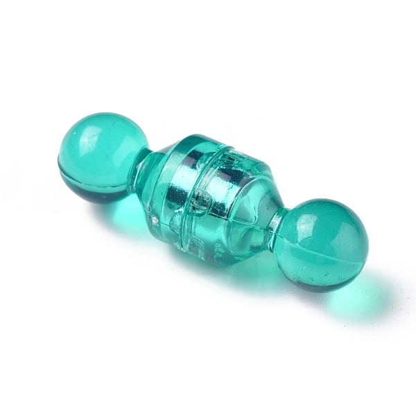

PandaHall Plastic Push Pin Magnets, Whiteboard Magnets, for Fridge Magnets, Map Magnets, Classroom, Office, Medium Turquoise, 16.57x11.17mm..., Cyan