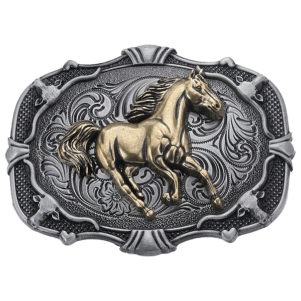 

PandaHall Running Horse Zinc Alloy Belt Buckle for Men, Vintage Belt Buckle, Gunmetal & Golden, 64x84x12.5mm Alloy Rectangle