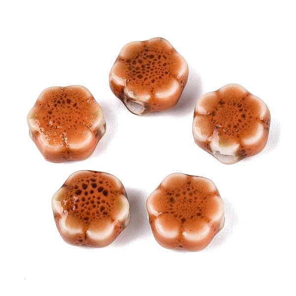 Vintage Handmade Porcelain Beads