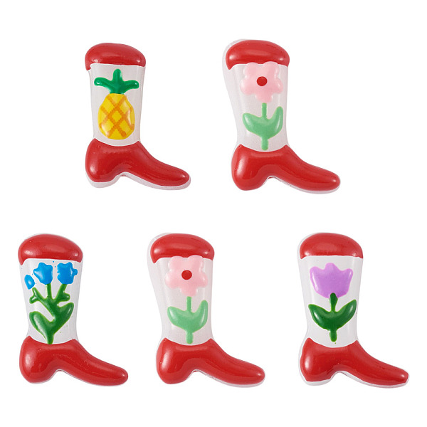 5 perle en émail de verre pour peinture de cuisson de bottes