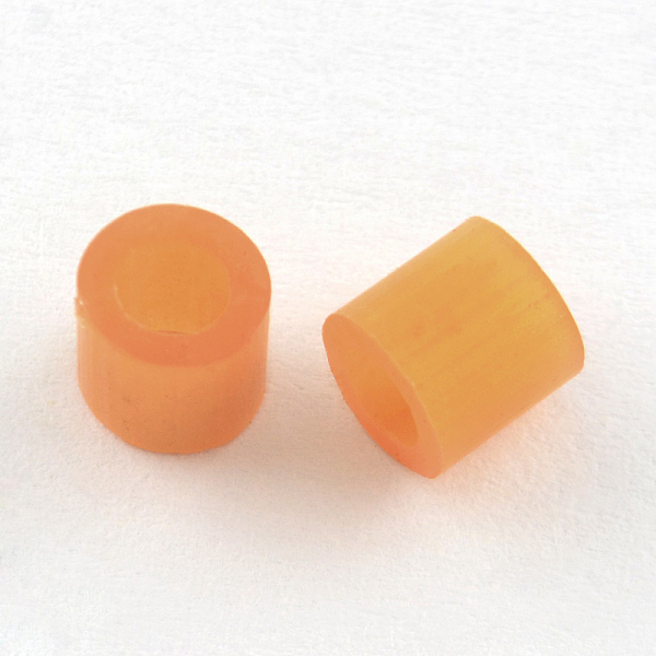 

PandaHall Melty Mini Beads Fuse Beads Refills, Tube, Sandy Brown, 3~3.3x2.5~2.6mm, about 40000pcs/500g Plastic Tube Brown