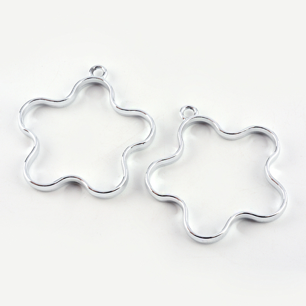 

PandaHall Rack Plating Alloy Star Open Back Bezel Pendants, For DIY UV Resin, Epoxy Resin, Pressed Flower Jewelry, Cadmium Free & Nickel...