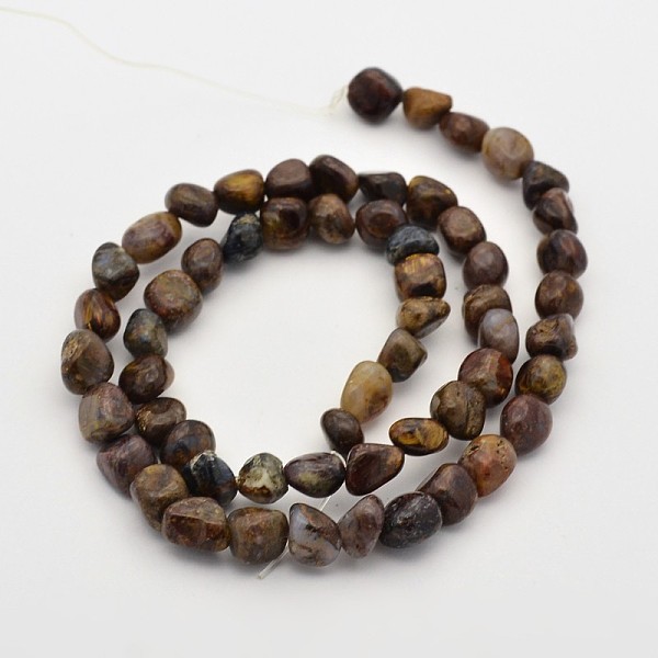 

PandaHall Natural Jade Bead Strands, Nuggets, 5~7X5~7mm, Hole: 1mm, about 15.7 inch Other Jade Nuggets