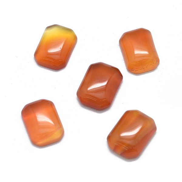 

PandaHall Natural Carnelian Cabochons, Rectangle, 14x10x4mm Carnelian Rectangle