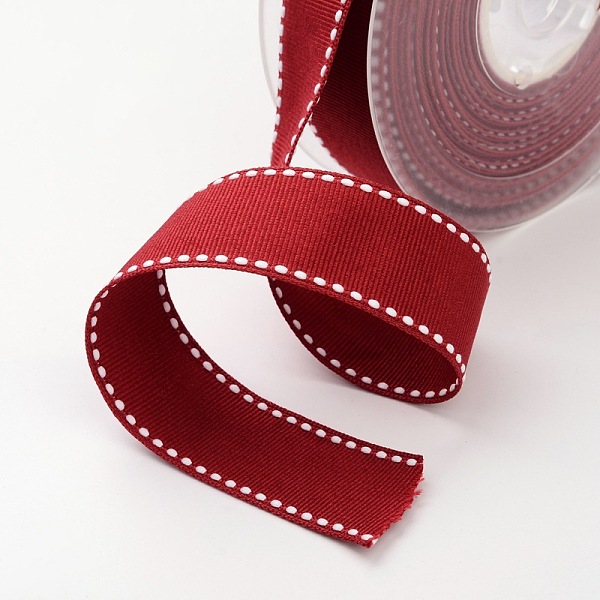 

PandaHall Grosgrain Polyester Ribbon, Christmas Ribbon for Gift Packings, Red, 5/8 inch(16mm), about 100yards/roll(91.44m/roll) Polyester...