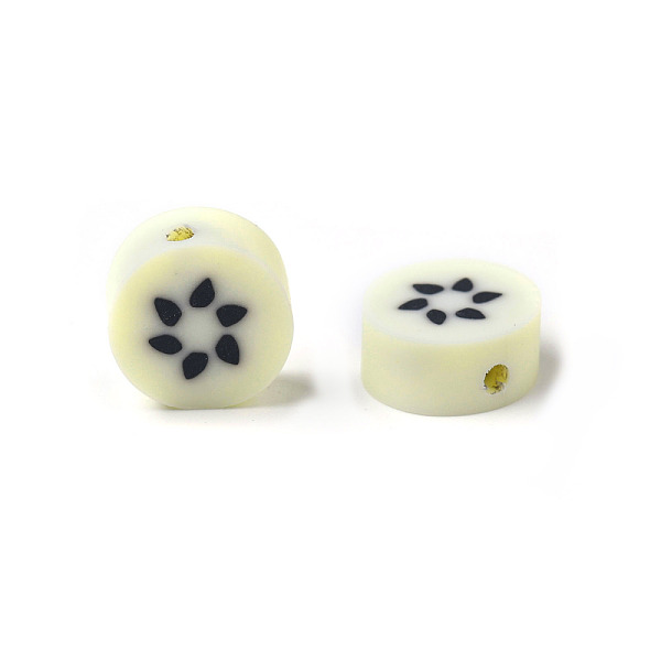 

PandaHall Handmade Polymer Clay Fruit Beads, Banana, Lemon Chiffon, 9x5mm, Hole: 1~2mm Polymer Clay Fruit