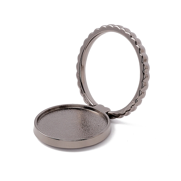 

PandaHall Zinc Alloy Cell Phone Ring Holder, For DIY UV Resin, Epoxy Resin, 360 Degree Rotation, Finger Grip Stand Holder, Flat Round...