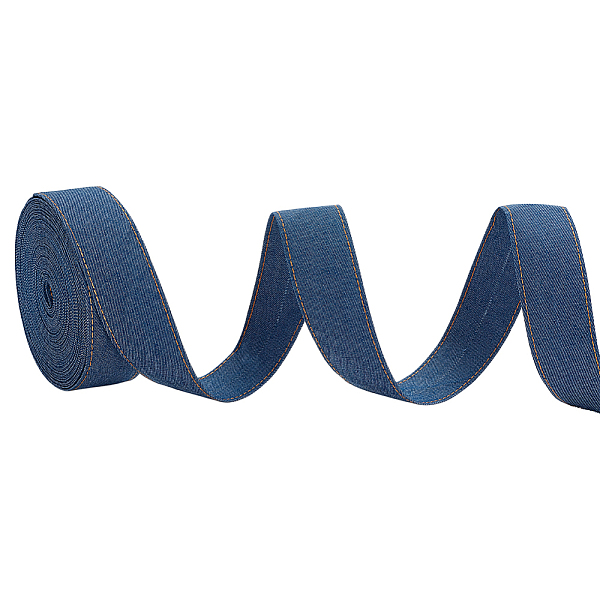 Synthetic Cotton Denim Ribbons for Bow Making