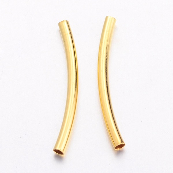 

PandaHall Brass Tube Beads, Golden, 30x3mm, Hole: 2.5mm Brass Tube