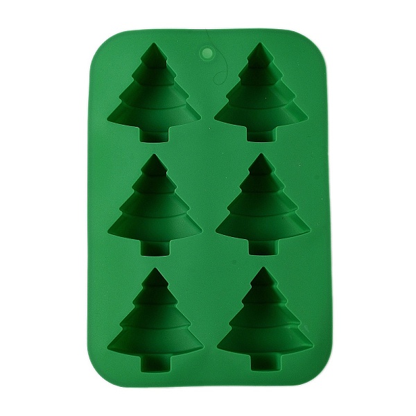 

PandaHall Christmas Trees DIY Food Grade Silicone Mold, Cake Molds (Random Color is not Necessarily The Color of the Picture), Random Color..., Multicolor