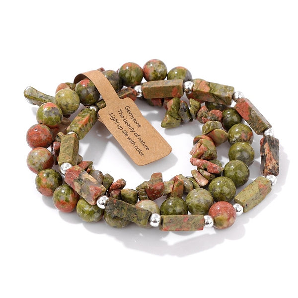 3Pcs Natural Unakit… - image