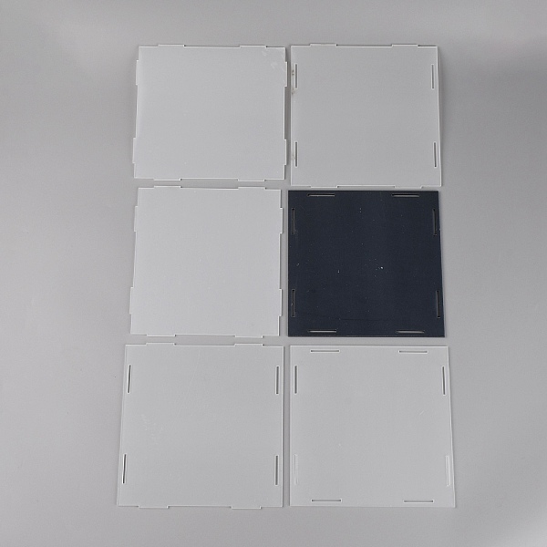 

PandaHall Custom Square Acrylic Display Box, for Model Toy Display, Clear, 18.5x17.5x0.25cm Acrylic Clear