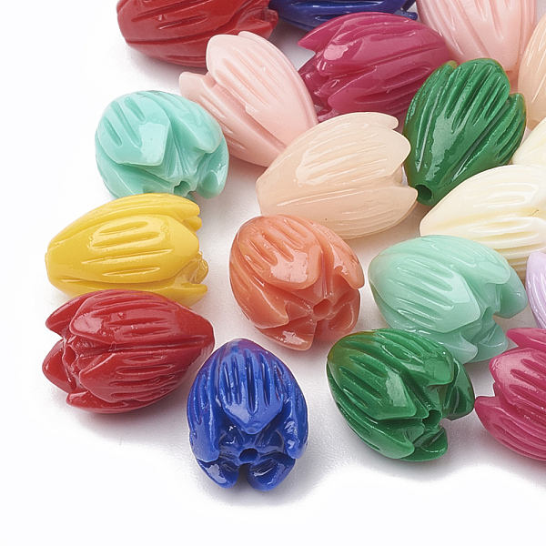 

PandaHall Dyed Synthetic Coral Beads, for DIY Jewelry Making, Jasmine Flower, Mixed Color, 8~8.5x6.5~7mm, Hole: 1mm Synthetic Coral Flower..., Multicolor