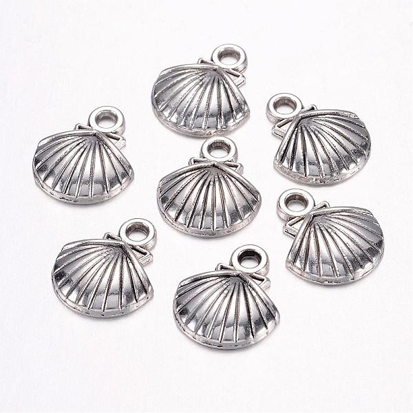 

PandaHall Tibetan Style Alloy Pendants, Lead Free and Cadmium Free, Antique Silver, 11.8mm wide, 14mm long, 2.8mm thick, hole: 2mm Alloy...