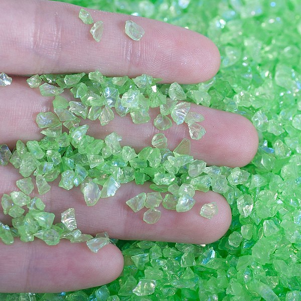 ガラスチップビーズ