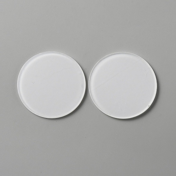 

PandaHall Acrylic Flat Round Action Figure Display Bases, Clear, 40x2mm Acrylic Clear