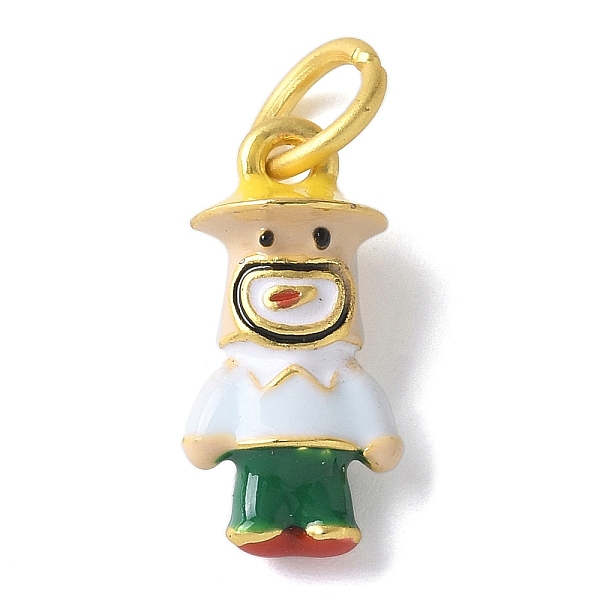 Brass Enamel Pendan… - image