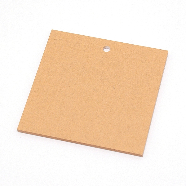 

PandaHall Transparent Acrylic Pendants, Square, Clear, 76x76x3mm, Hole: 4.5mm Acrylic Square Clear