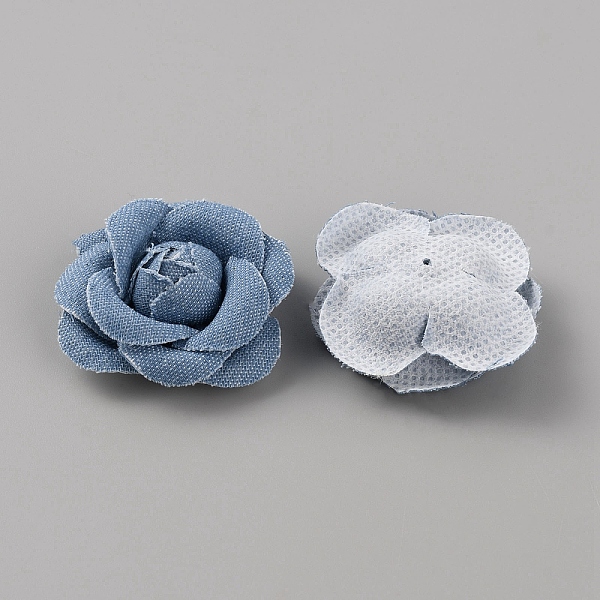 Denim Cloth Flowers - image