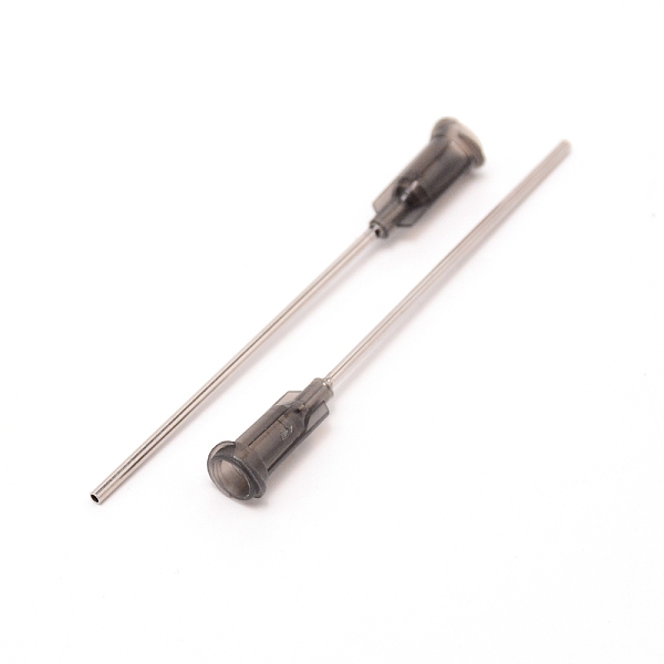 

PandaHall Plastic Fluid Precision Blunt Needle Dispense Tips, with 304 Stainless Steel Pin, Gray, 6.75x0.77cm, Inner Diameter: 0.42cm, Pin...