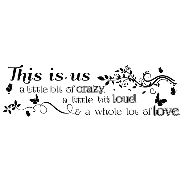 

PandaHall PVC Quotes Wall Sticker, for Stairway Home Decoration, Black, 28x88cm Plastic Rectangle Black