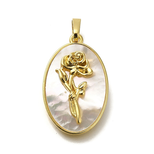 Brass Pave Shell Bi… - image