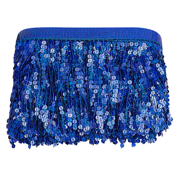 10 Yards Blue Sequi… - image