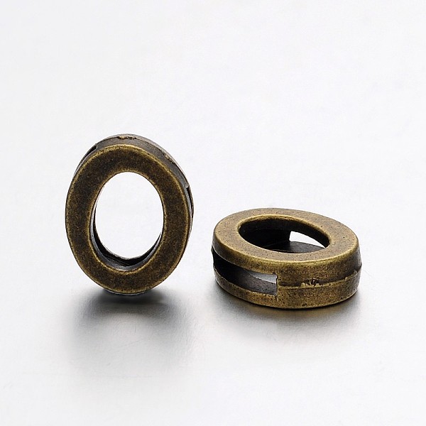 

PandaHall Tibetan Style Antique Bronze Plated Alloy Letter Slide Charms, Nickel Free, Letter.O, 10~12x8~13x4mm, Hole: 2x8mm Alloy Letter O
