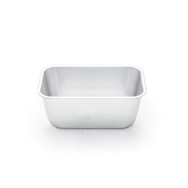 

PandaHall Aluminum Loaf Pan, Rectangle, Quick Release Baking Molds, Silver, 163x98x67mm Aluminum Rectangle
