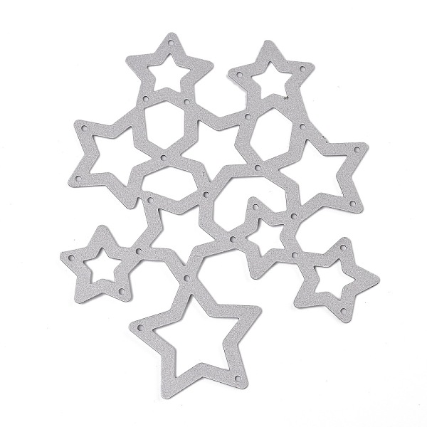 

PandaHall Star Cutting Dies Stencils, for DIY Scrapbooking/Photo Album, Decorative Embossing DIY Paper Card, Matte Platinum Color, 92x72x1mm...