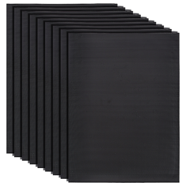 

PandaHall PVC Dustproof Net for Notebook Computer, Black, 300x220x0.2mm, Hole: 0.5mm Plastic Black