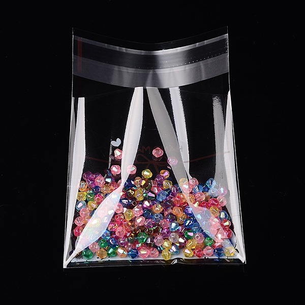

PandaHall Rectangle OPP Cellophane Bags, Clear, 9.9x6.9cm, Unilateral Thickness: 0.035mm, Inner Measure: 6.9x6.9cm, about 95~100pcs/bag OPP...