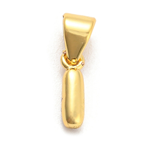 

PandaHall Brass Charms, Real 18K Gold Plated, Long-Lasting Plated, Lead Free & Cadmium Free, Letter Charm, Letter I, 9.5x3x2.5mm, Hole...