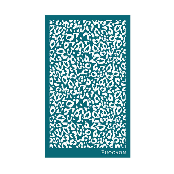 

PandaHall Reusable Polyester Screen Printing Stencil, for Painting on Wood, DIY Decoration T-Shirt Fabric, Floral Pattern, 15x9cm Polyester...