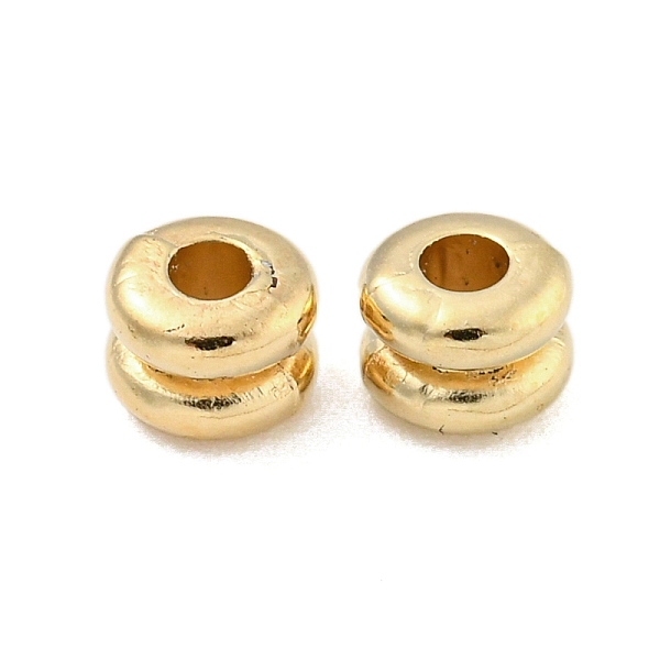 

PandaHall CCB Plastic Beads, Groove Column, Golden, 6x4mm, Hole: 2.2mm Plastic Column