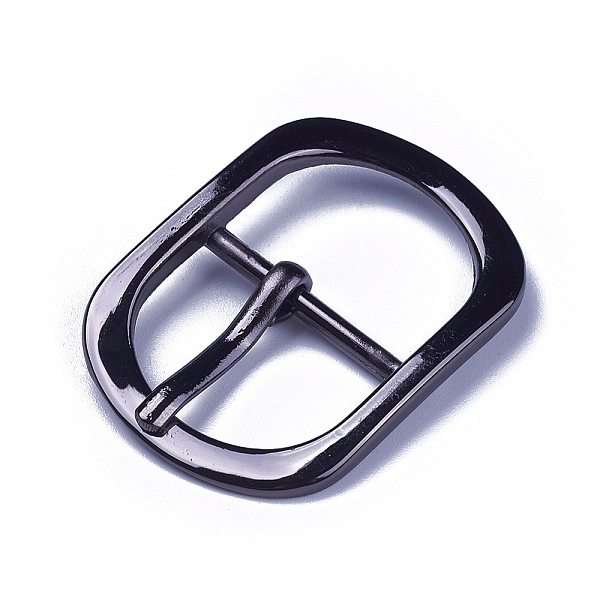 

PandaHall Alloy Buckles, Rectangle, Gunmetal, 45~45.5x32.5x6mm, Hole: 17x24.5mm Alloy Rectangle