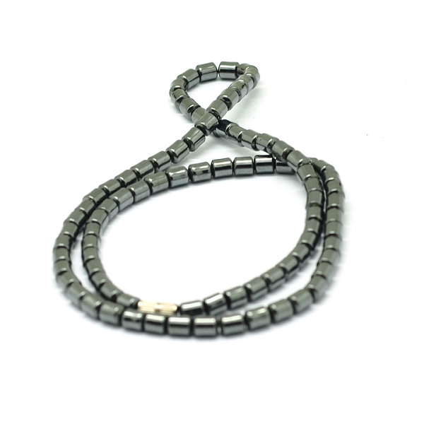 

PandaHall Non-Magnetic Synthetic Hematite Beaded Necklaces, 18 inch Non-magnetic Hematite