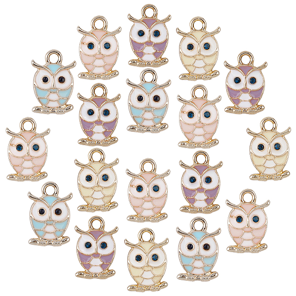 Alloy Enamel Pendants