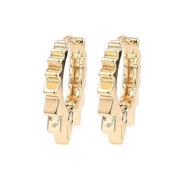 

PandaHall Brass Hoop Earrings, Sun, Light Gold, 16.5x16x2mm Brass Sun