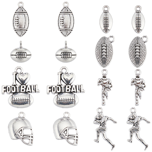 

PandaHall SUNNYCLUE 64Pcs 8 Styles Tibetan Style Alloy Pendants, Mixed Shapes, 13~30x7~18x2.5~9.5mm, Hole: 1.4~2mm, 8pcs/style Alloy Mixed...
