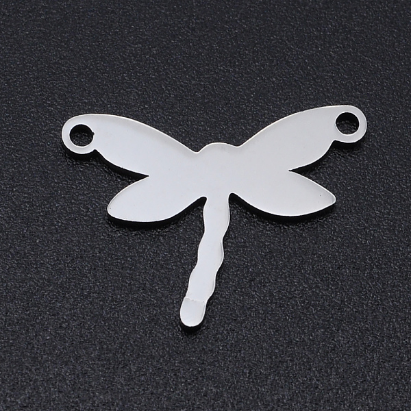

PandaHall 201 Stainless Steel Links connectors, Dragonfly, Stainless Steel Color, 19x14x1mm, Hole: 1.4mm 201 Stainless Steel Dragonfly