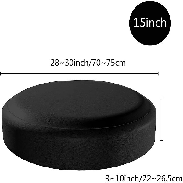 

PandaHall Oxford Fabric Tyre Cover, with Contraction Band, Flat Round, Bear Pattern, 760mm Cloth Bear