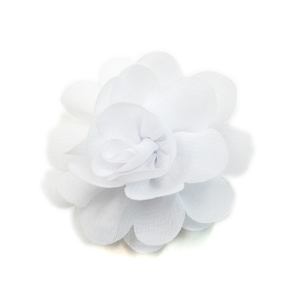 

PandaHall Lace Costume Accessories, Flower, White, 50mm Cloth Flower White