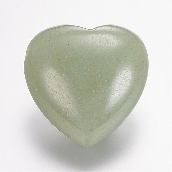 

PandaHall Natural Green Aventurine Agate Beads, Heart, 13x25x25mm, Hole: 2mm Green Aventurine Heart